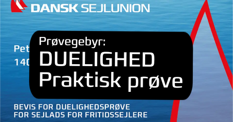 PRØVEGEBYR: Duelighed - Praktisk prøve